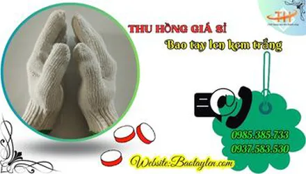 Bán sỉ bao tay bảo hộ sợi len giá rẻ bền mẫu đẹp