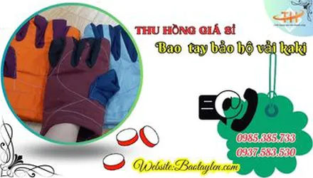 Mua bao tay bảo hộ vải kaki giá rẻ