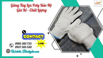 Bán sỉ bao tay len bảo hộ sợi bền giá rẻ đẹp