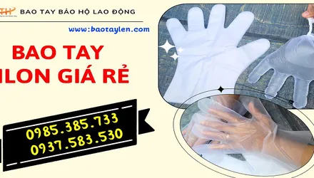 Bao tay ni lông chống nước giá sỉ rẻ tại TPHCM