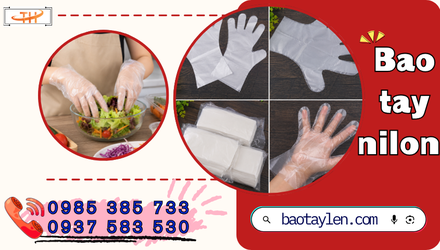 Sỉ bao tay nilon TPHCM