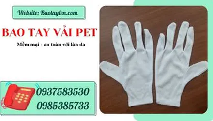 Xưởng may và cung cấp găng tay vải trắng giá sỉ