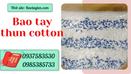 Cơ sở cung cấp găng tay thun cotton giá rẻ