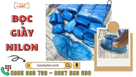 Bọc giày nilon dùng một lần giá rẻ