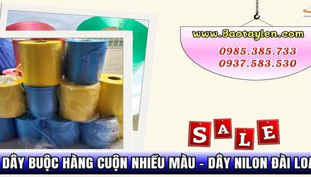Dây buộc hàng cuộn nhiều màu giá sỉ rẻ