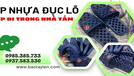 Cung cấp dép nhựa đi trong nhà tắm sỉ lẻ giá rẻ tại HCM