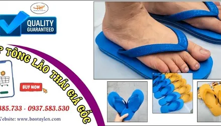 Sỉ lẻ dép tông lào xịn giá sỉ siêu rẻ tại TPHCM