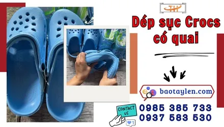 Dép sục Crocs có quai giá sỉ rẻ