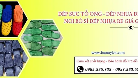 Dép sục tổ ong giá rẻ bán ở đâu rẻ nhất