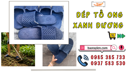 Sỉ dép tổ ong xanh dương TPHCM