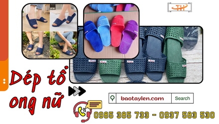 Dép tổ ong nữ giá sỉ rẻ tận kho