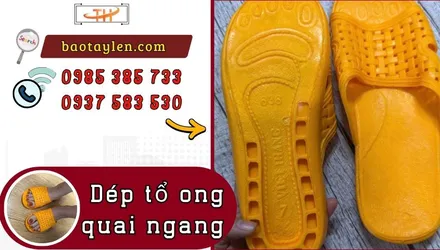 Dép tổ ong quai ngang giá sỉ tại HCM rẻ