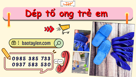 Bảng giá sỉ dép tổ ong trẻ em tận kho mới nhất cập nhật liên tục