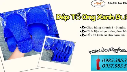 Bỏ sỉ dép tổ ong xanh dương giá rẻ tại HCM