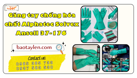 Mua găng tay chống hóa chất Alphatec Solvex Ansell 37-176 giá sỉ