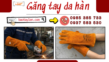 Kho găng tay da hàn chịu nhiệt giá tốt