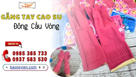 Găng tay cao su Sắc Cầu Vồng size L chính hãng giá tốt