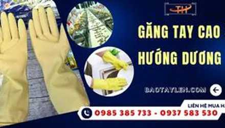Găng tay cao su Hướng Dương chính hãng sỉ rẻ