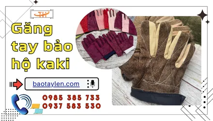 Nguồn cung găng tay kaki số lượng lớn giao nhanh