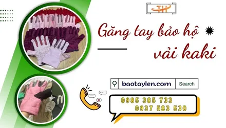 Mua sỉ găng tay vải kaki ở đâu uy tín