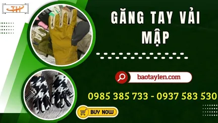 Xưởng cung cấp găng tay vải mập sỉ rẻ