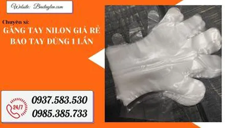 Găng tay xốp siêu mỏng giá bán sỉ siêu rẻ