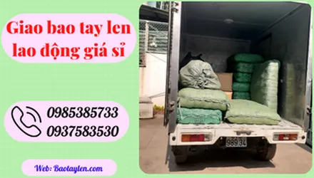 Xưởng chuyên sỉ bao tay len bảo hộ giá rẻ - giao hàng trong ngày