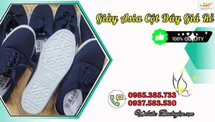 Phân phối giá tốt giày asia cột dây giá rẻ