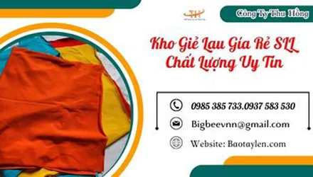Tìm chỗ bán giẻ lau giá sỉ rẻ ở Sài Gòn