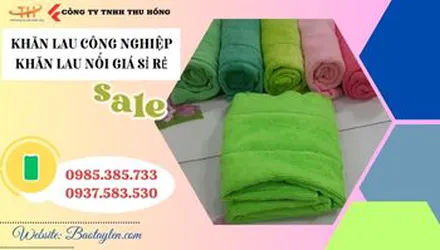 Bỏ sỉ khăn lau công nghiệp may nối cân ký giá rẻ