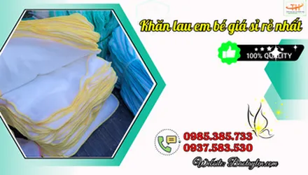 Bán khăn xô em bé đủ loại giá rẻ tốt nhất