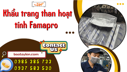 Khẩu trang than hoạt tính Famapro có tốt không? Khau trang than hoat tinh Famapro co tot khong