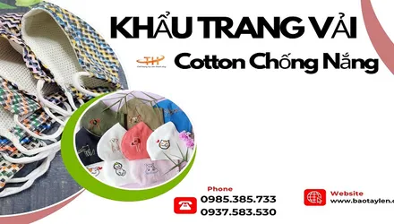 Nơi bán khẩu trang vải chống nắng