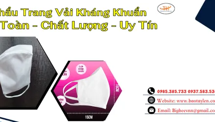 Nơi sỉ khẩu trang vải kháng khuẩn uy tín giá rẻ