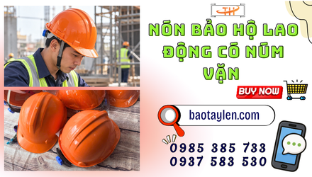 Nón bảo hộ lao động có núm vặn TPHCM