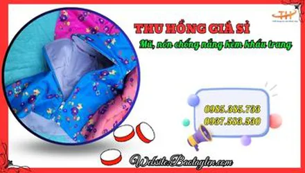 Mũ chống nắng giá rẻ bán sỉ lẻ tại TPHCM