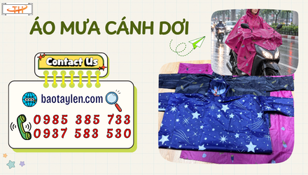 Kho sỉ áo mưa cánh dơi ở đâu tại TPHCM