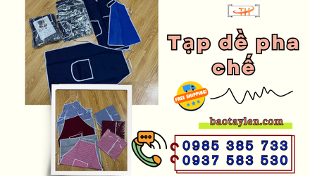 Bỏ sỉ tạp dề pha chế đẹp giá tốt tại TPHCM