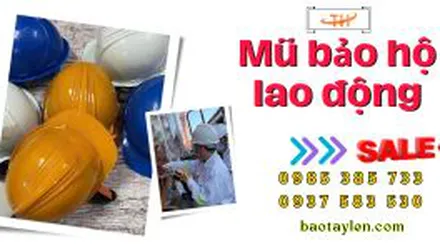 Mũ bảo hộ lao động siêu bền, đat chuẩn giá sỉ tốt 