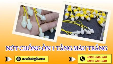 Bán nút chống ồn trắng 1 tầng giá rẻ tại HCM