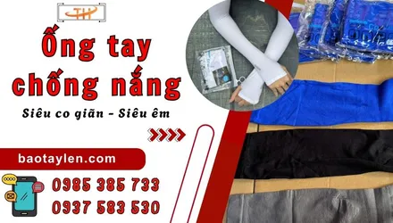 Ống tay chống nắng co giãn tốt sỉ rẻ tại HCM