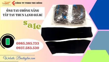Ống tay chống nắng thun lạnh giá rẻ