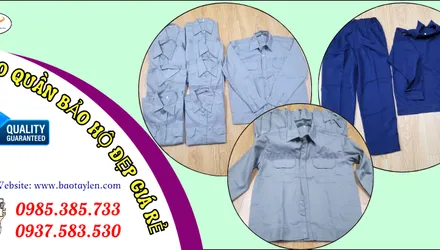 Cửa hàng bán áo quần lao động rẻ đẹp tại HCM