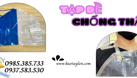 Sỉ lẻ tạp dề nhựa chống thấm giá tốt