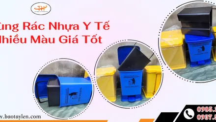 Nhà cung cấp thùng rác y tế giá rẻ tại TPHCM