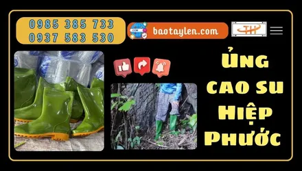 Mua ngay ủng cao su Hiệp Phước giá sỉ