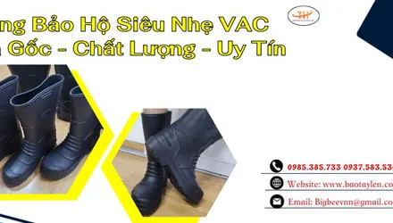 Cơ sở phân phối ủng bảo hộ siêu nhẹ giá rẻ