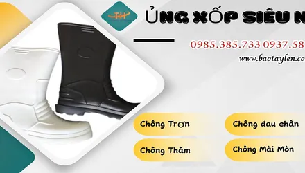 Ủng bảo hộ siêu nhẹ giá gốc tại HCM