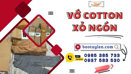 Vớ cotton xỏ ngón sỉ số lượng tại xưởng