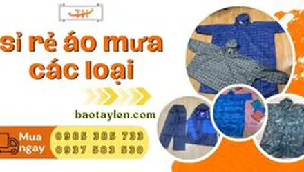 Sỉ lẻ áo mưa uy tín giá xưởng TPHCM